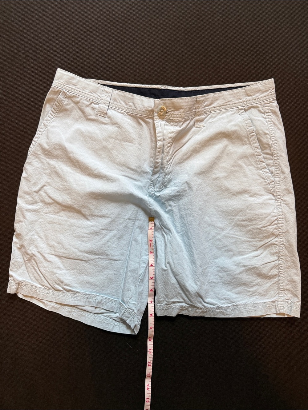 Columbia Light Blue Men’s Flat Front Shorts